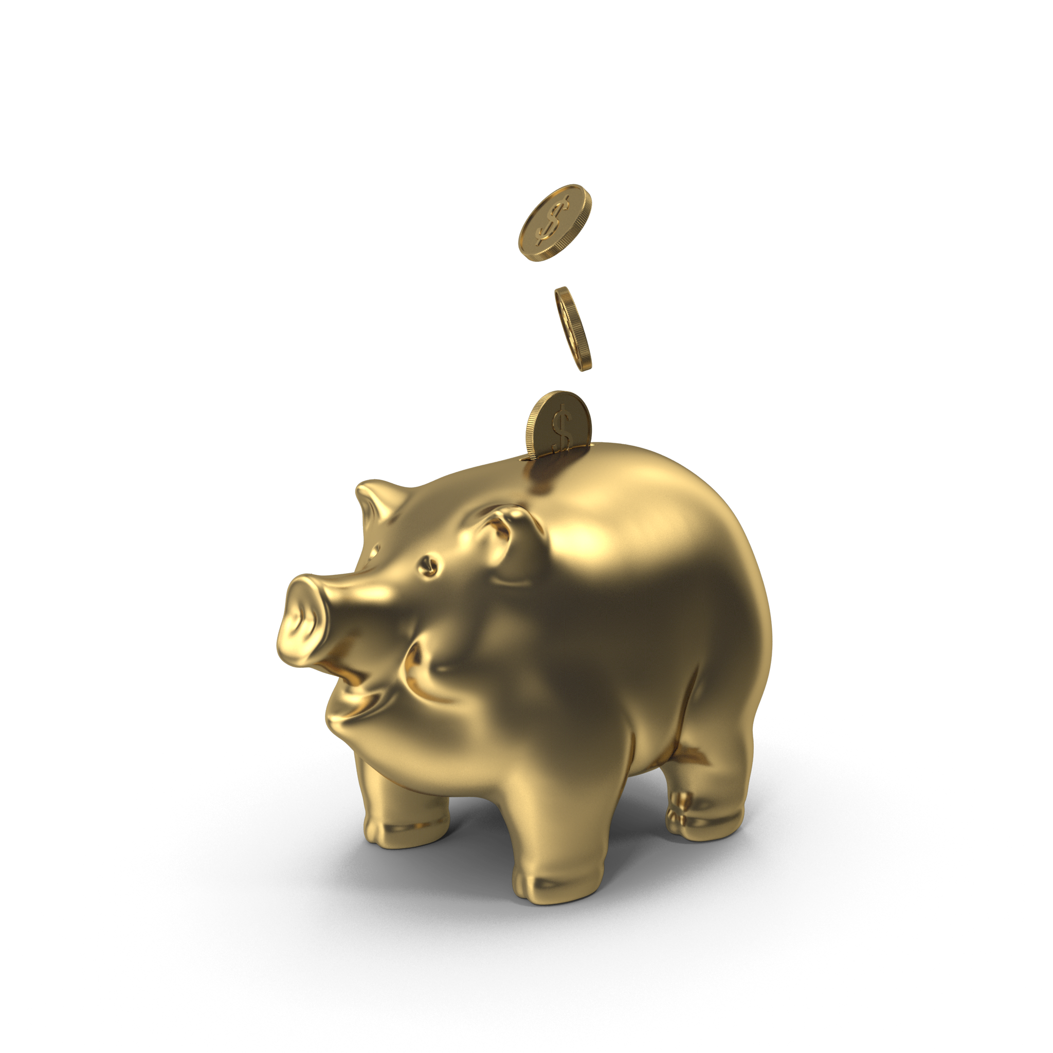 Golden Piggy Bank.H03.2k