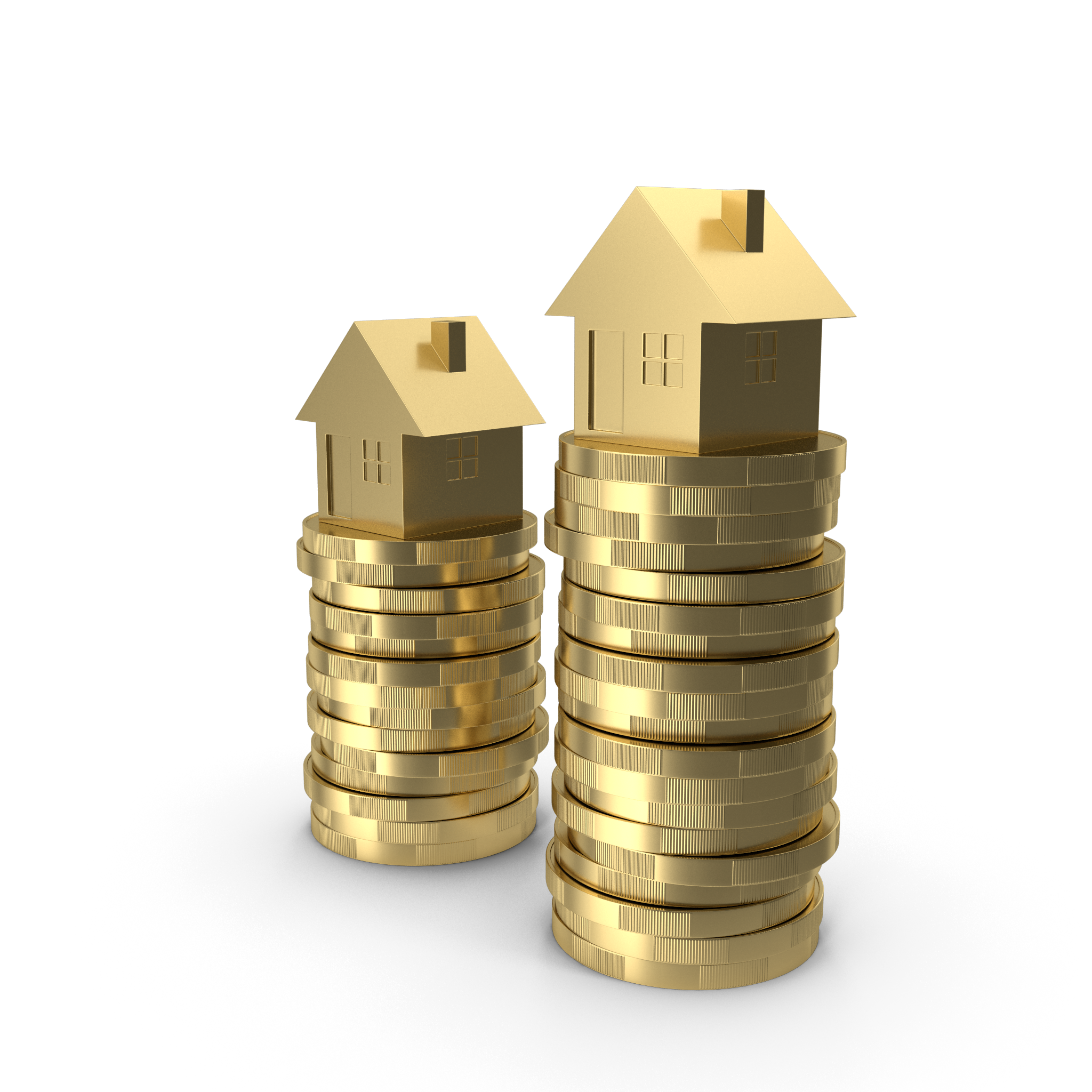 House On A Stack Of Coins.H03.2k